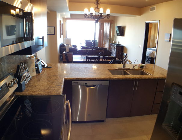 Kitchen - Granite Countertops and View of Great Room