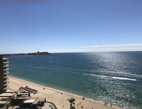 Spectacular ocean views from the balcony!